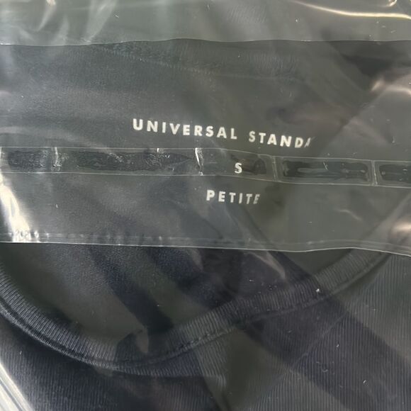 Iconic Geneva V-Neck Dress - Navy | Universal Standard Small 14/16 - Picture 7 of 8